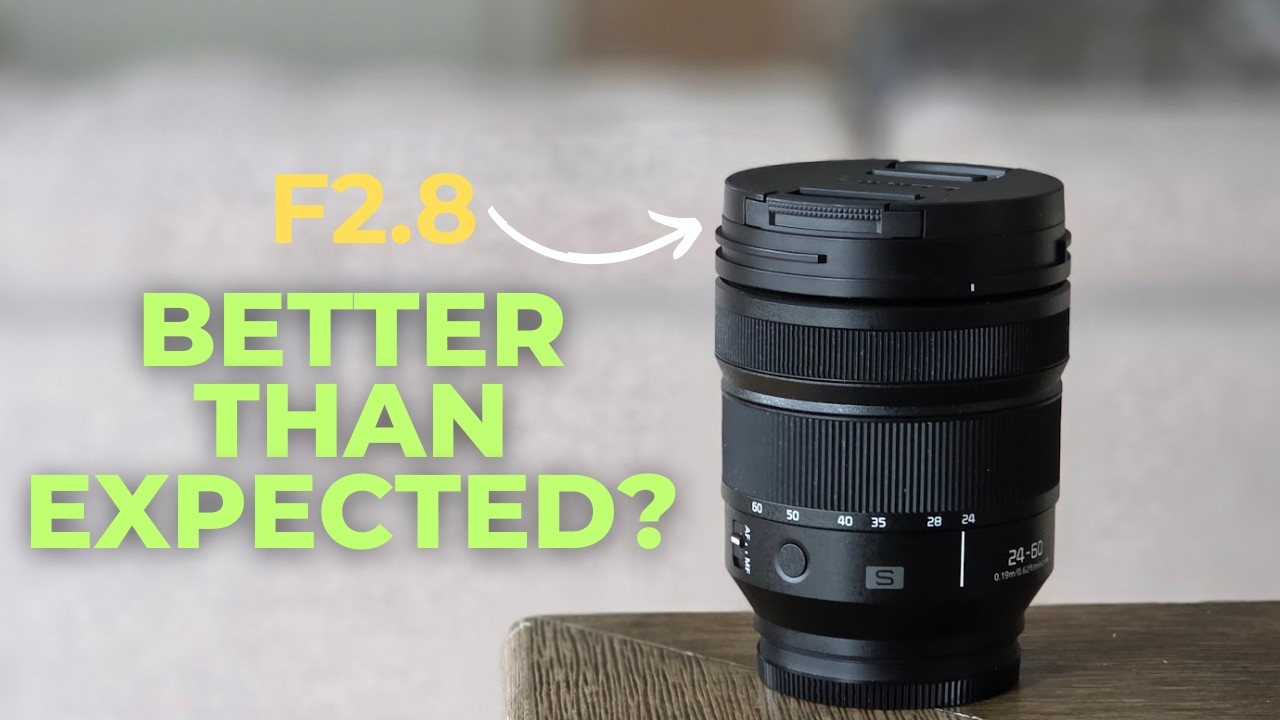 The Panasonic Lumix 24 60mm S f2.8 is my new Favorite Lens!